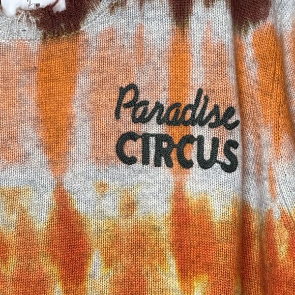Sandrine Rose Tie Dye Sevilla Wool Cashmere Sweater Paradise Circus Women L NWT - Picture 8 of 11